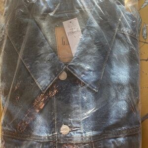 GAP Men's Blue Denim Jacket